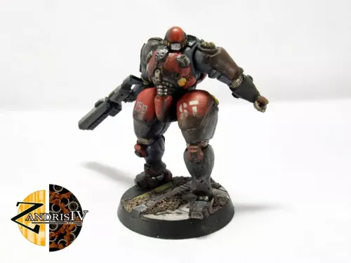 Z28-001 "Bouncer" Heavy Battlesuit - rifle