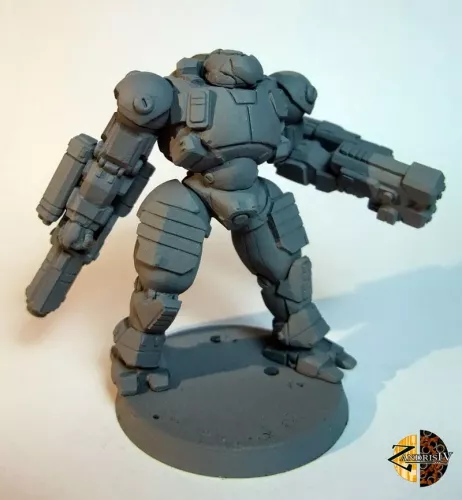 Z28-004 "Satria" Heavy Battlesuit